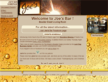Tablet Screenshot of joesbc.com